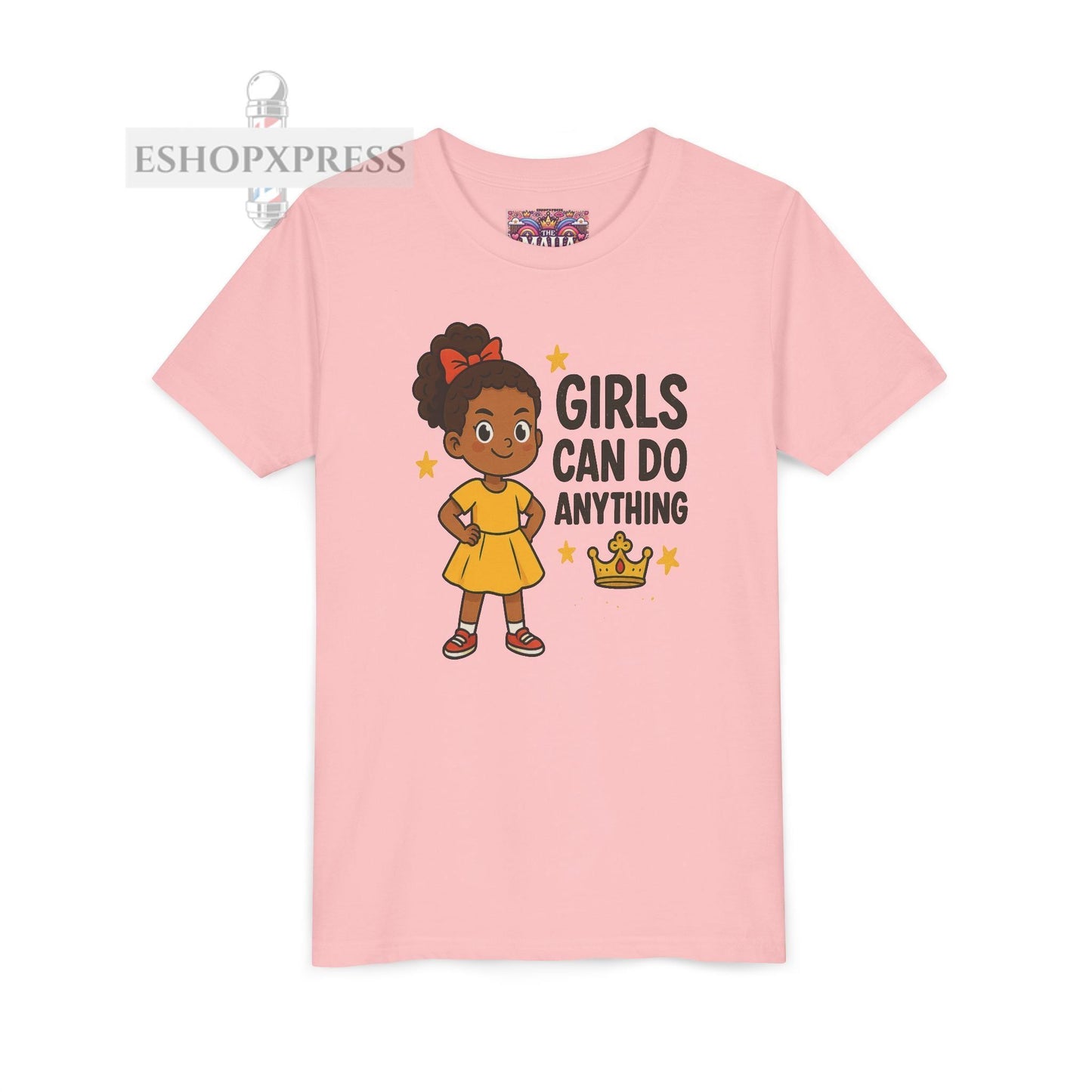 Girls Can Do Anything -Youth Short Sleeve Tee