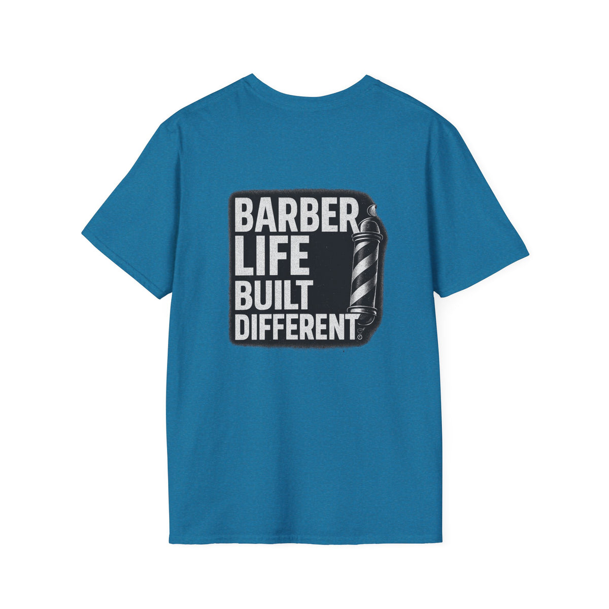 Barber Life Built Different – Front & Back Print