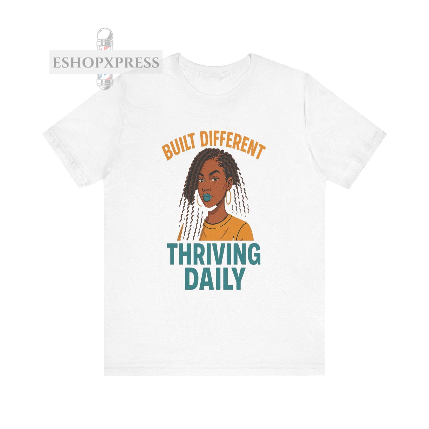 Built Different Thriving Daily Crew Neck Tee