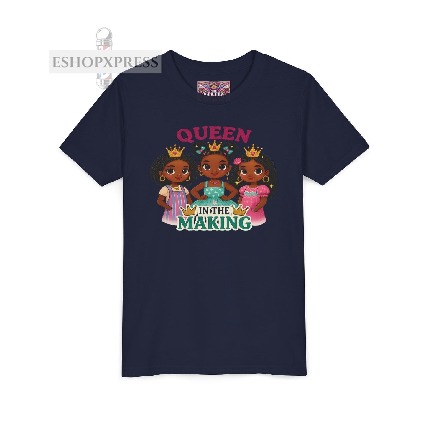 Queen in the Making -Youth Short Sleeve Tee