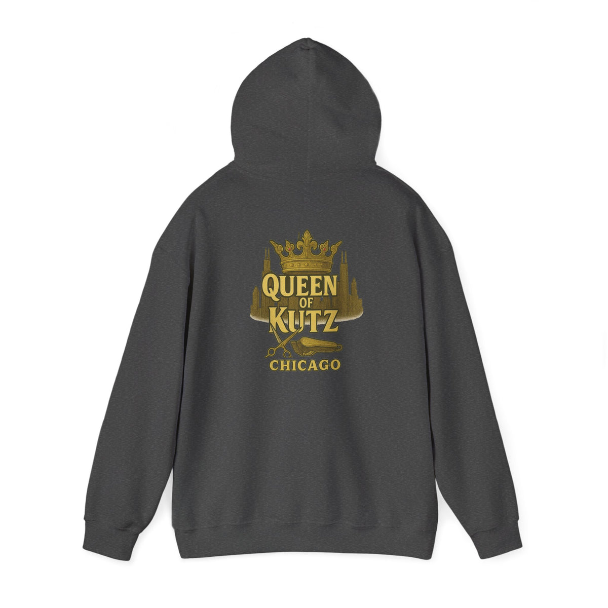 Queen of Kutz Chicago Hoodie – Front & Back Print