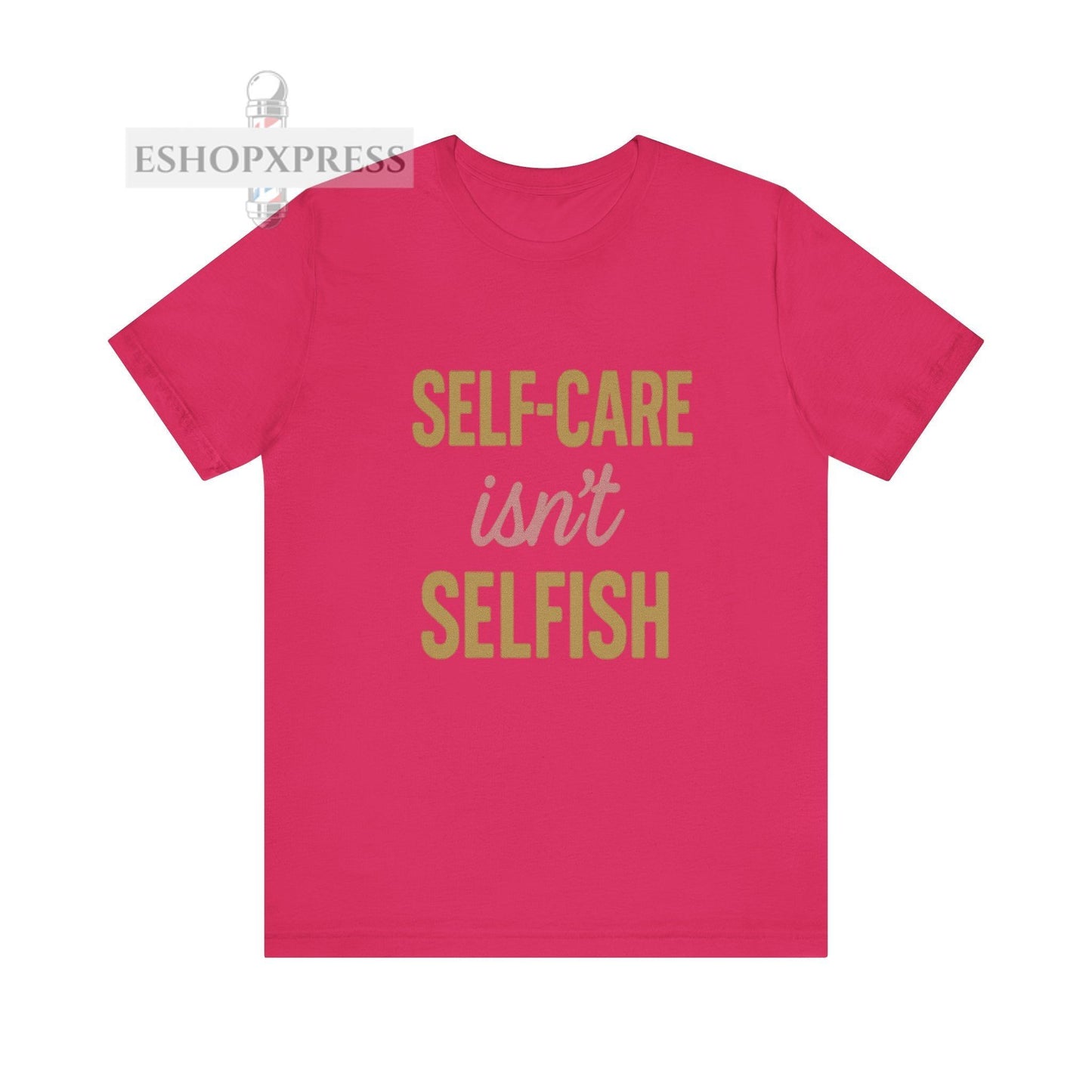 Motivational Self-Care Quote Design Tee