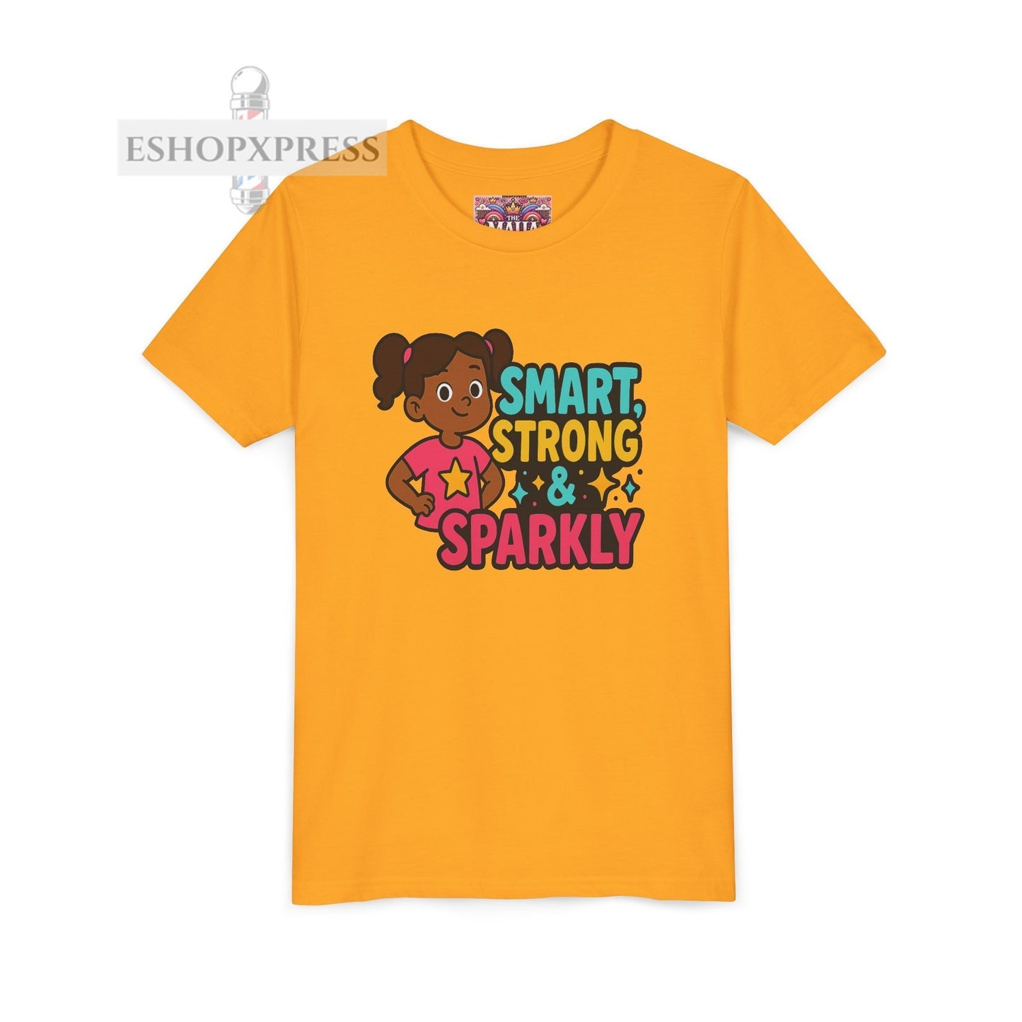 Smart Strong Sparkly -Youth Short Sleeve Tee