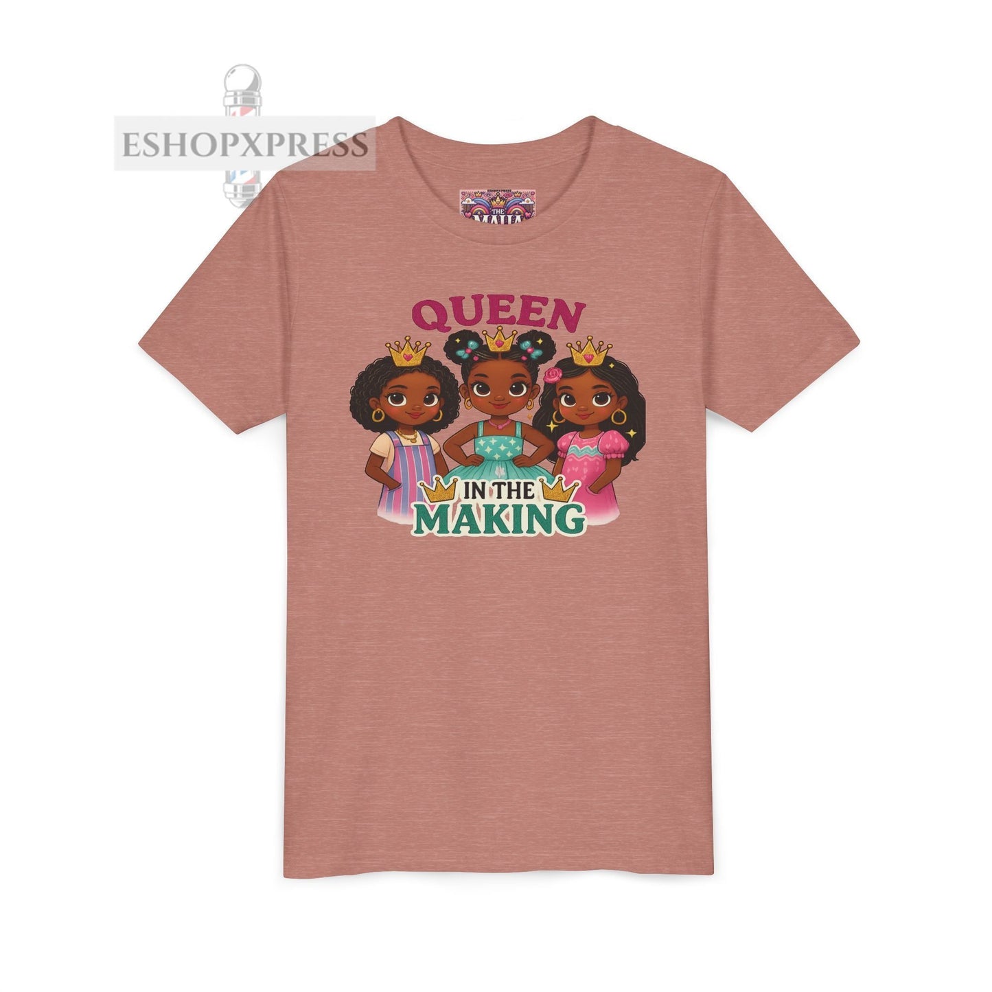 Queen in the Making -Youth Short Sleeve Tee