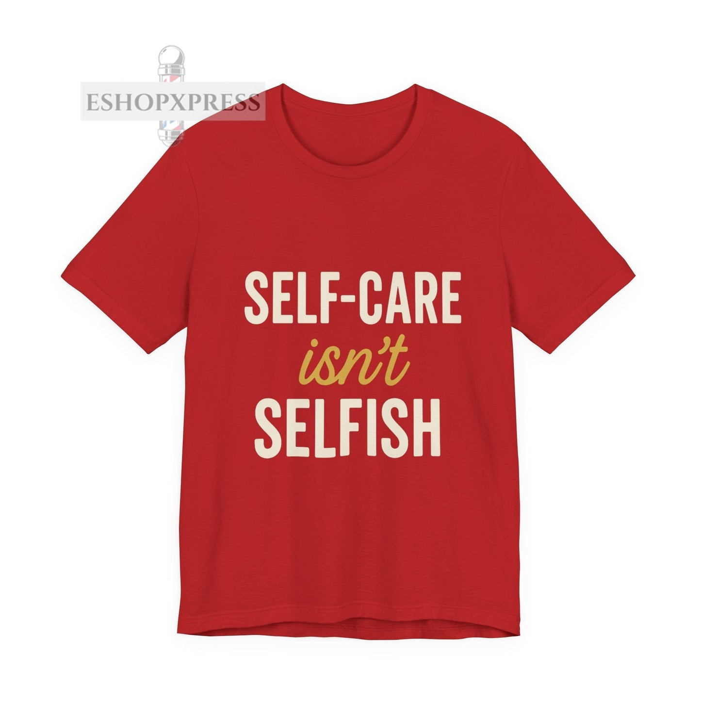 Self-Care Message in Bold Typography