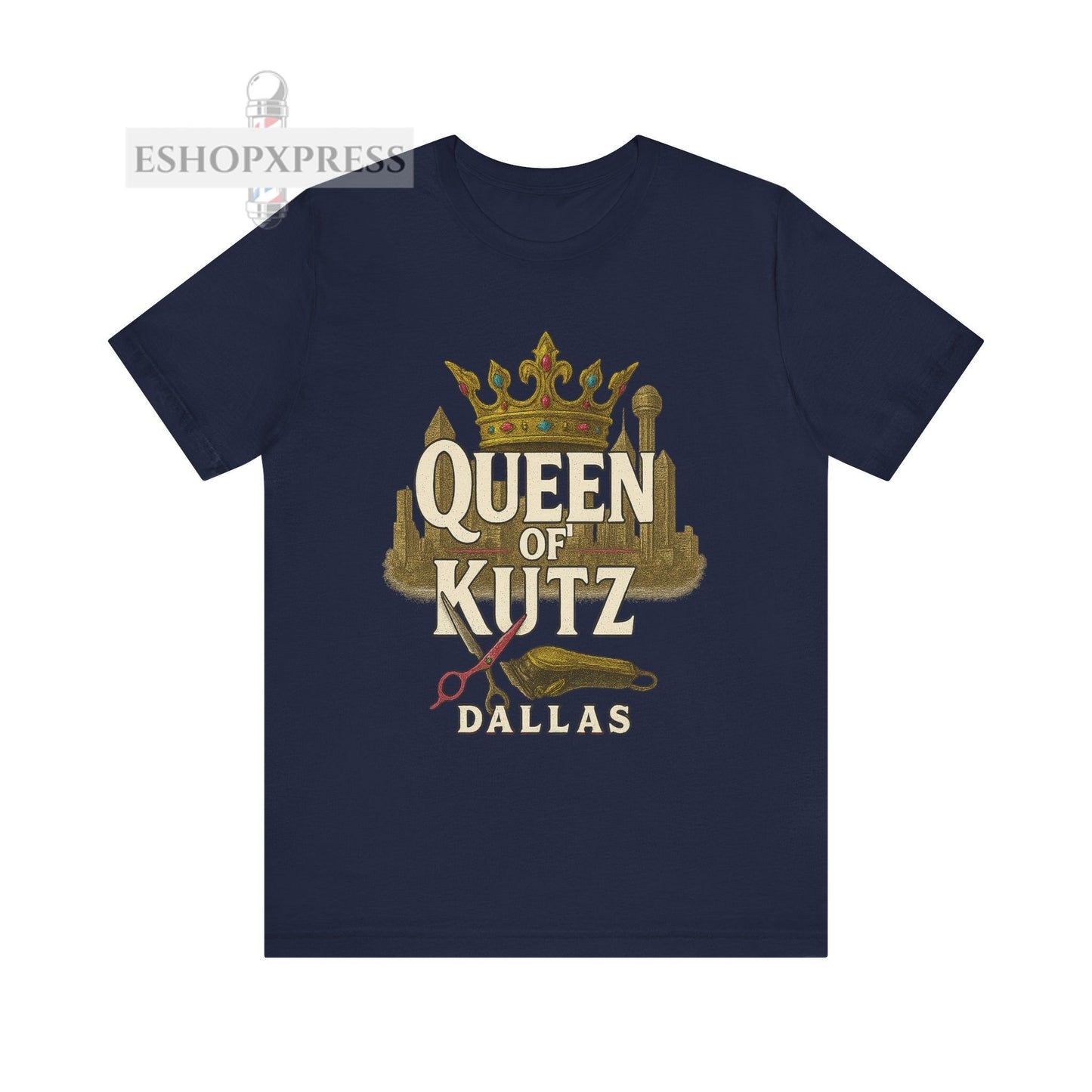 Queen of Kutz Dallas| Unisex Tee for Stylists & Barbers