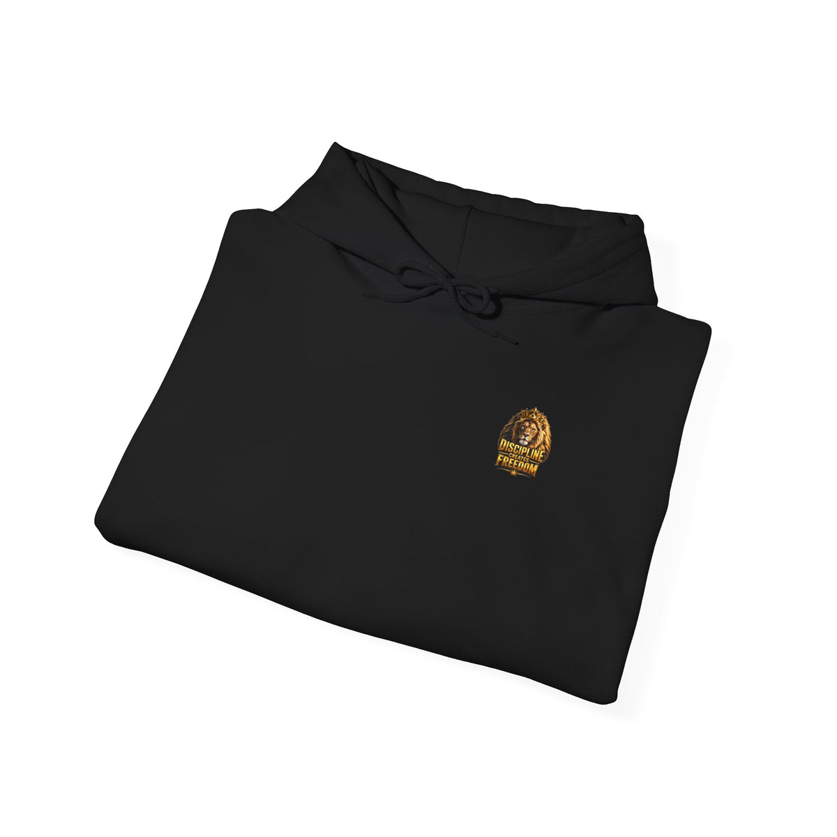 Discipline Creates Freedom Lion Barber Hoodie – Front & Back Print | King of Kutz Collection