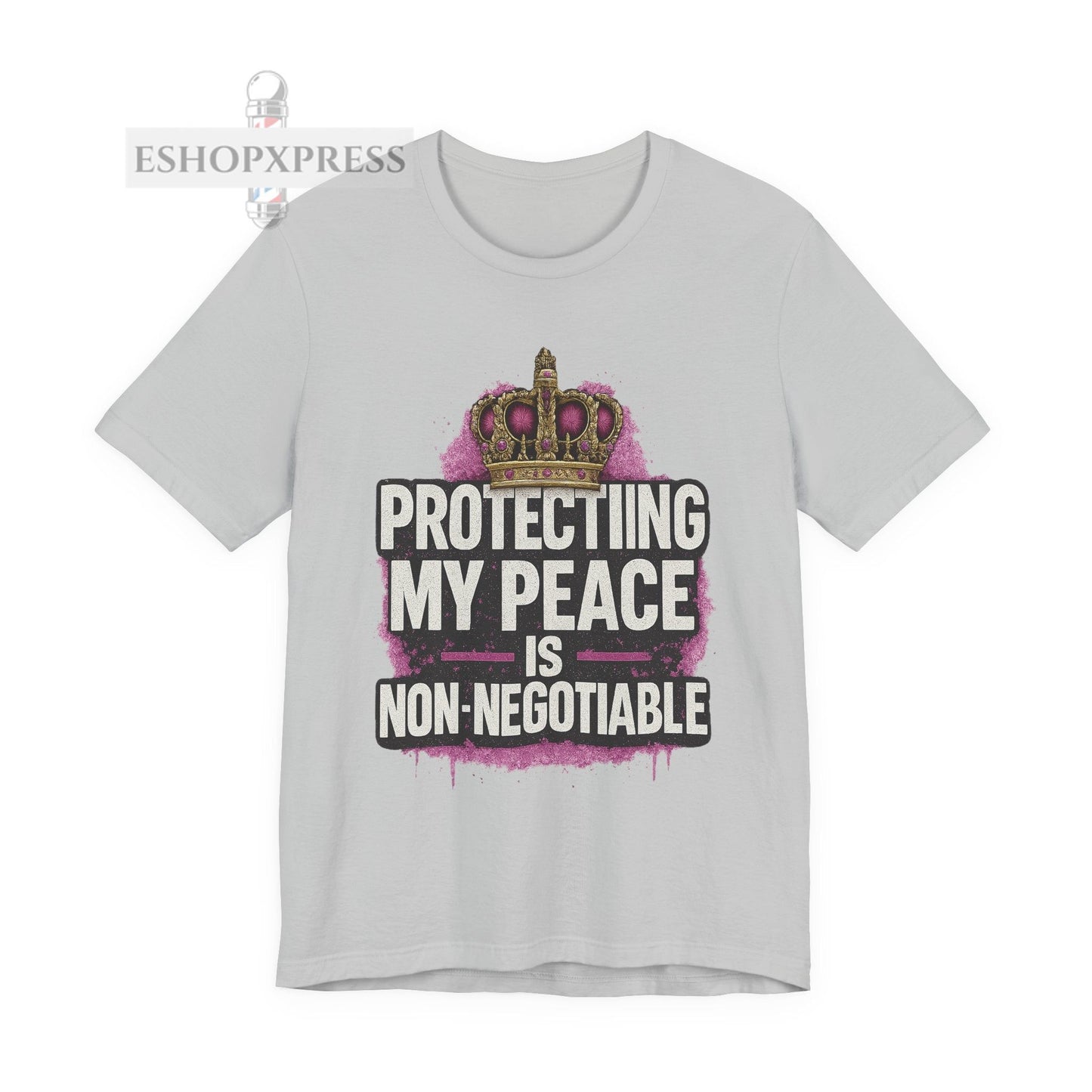 Protecting My Peace is Non-Negotiable | Empowerment Tee for Women Barbers and Stylists