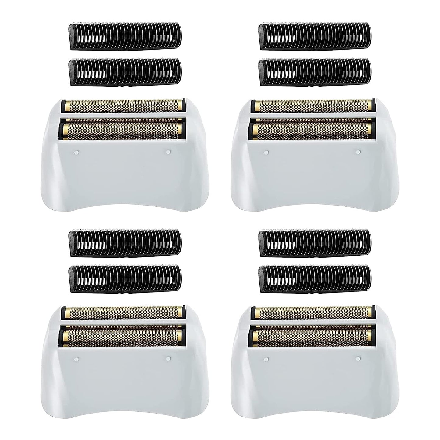 Shaver Replacement Foil and Cutters Compatible with Andis 17220/17230 Shaver Profoil Lithium Replacement, 4 Counts (Rose Gold)
