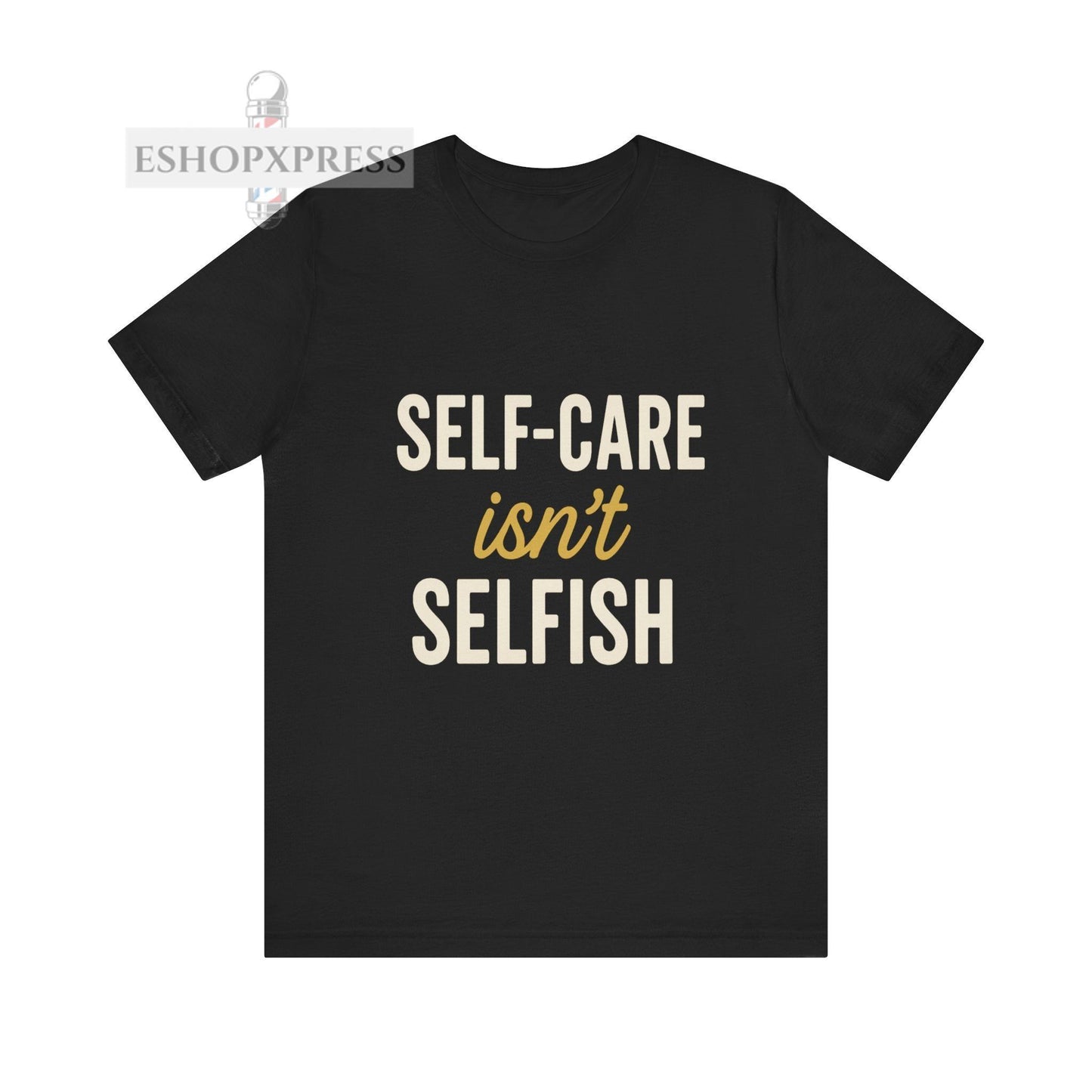 Self-Care Message in Bold Typography