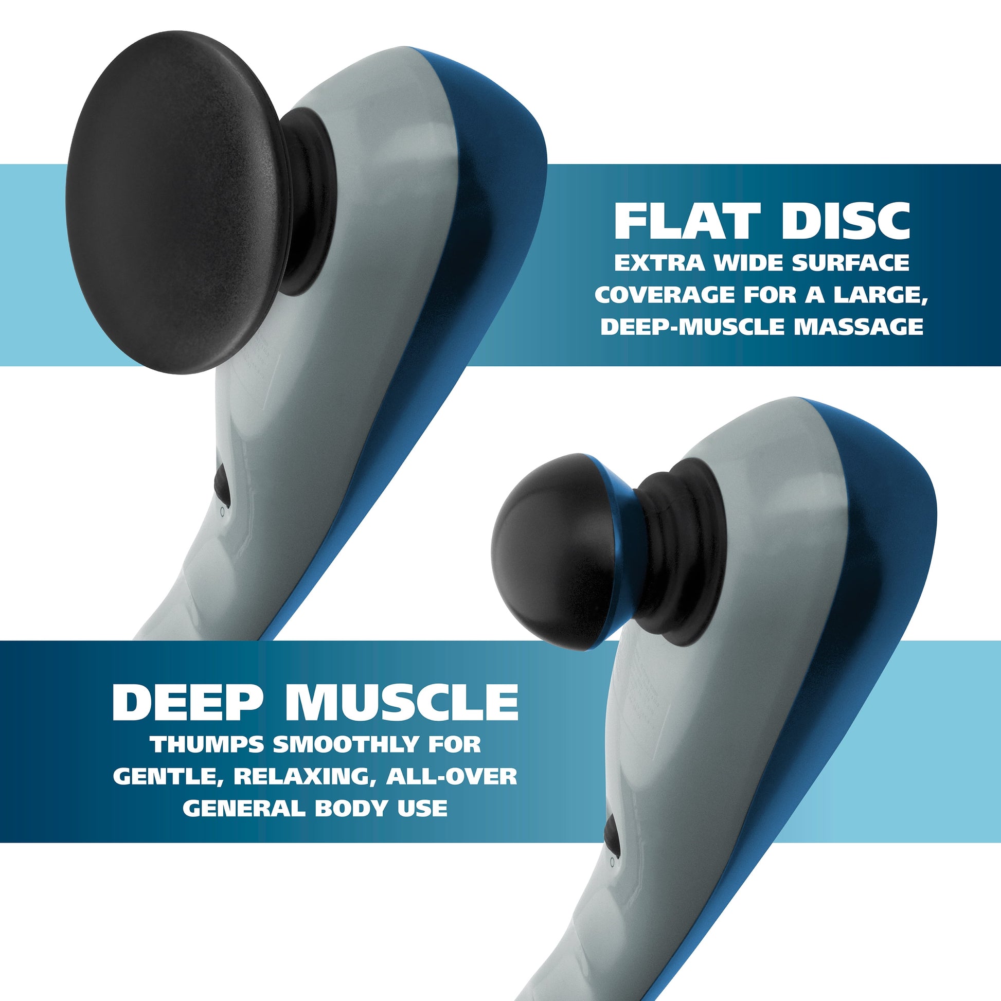 (2 Pack)  Deep Tissue Percussion Therapeutic Massager, Variable Intensity Full Body, FSA & HSA Eligible