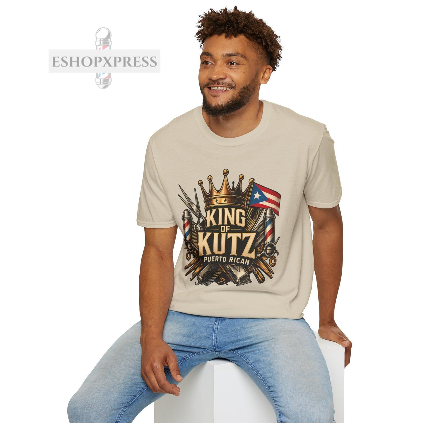 King of Kutz T-Shirt – Puerto Rican Edition