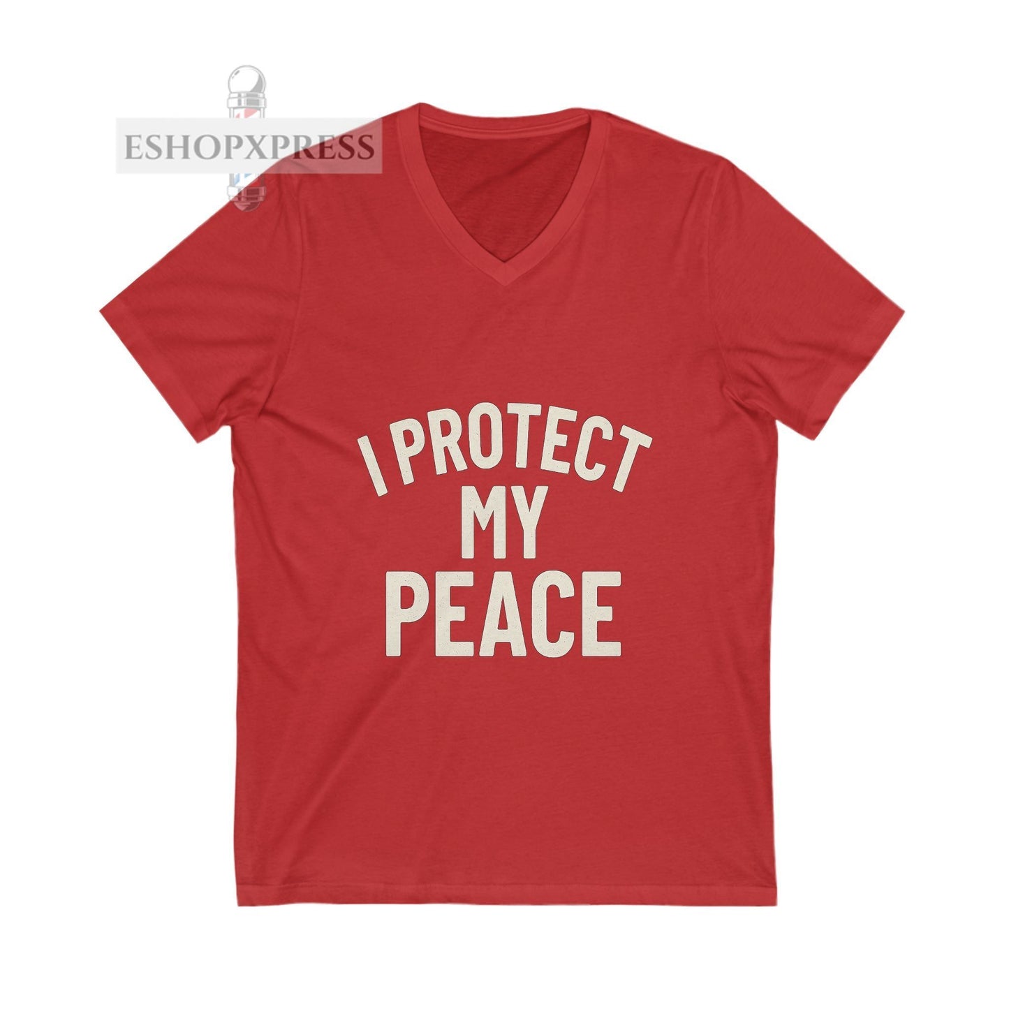 I protect My Peace -V-Neck Tee