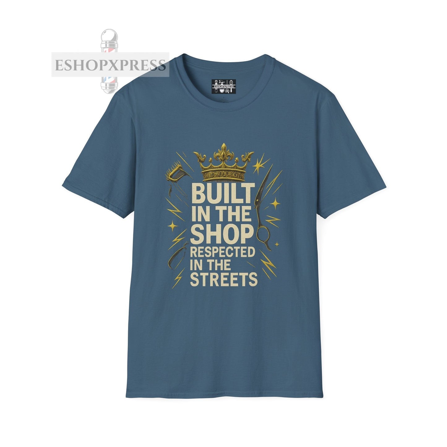 Built in the Shop, Respected in the Streets T-Shirt