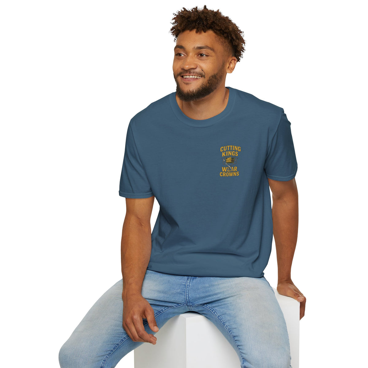 Men's Cutting Kings Wear Crowns T-Shirt – Front & Back Print