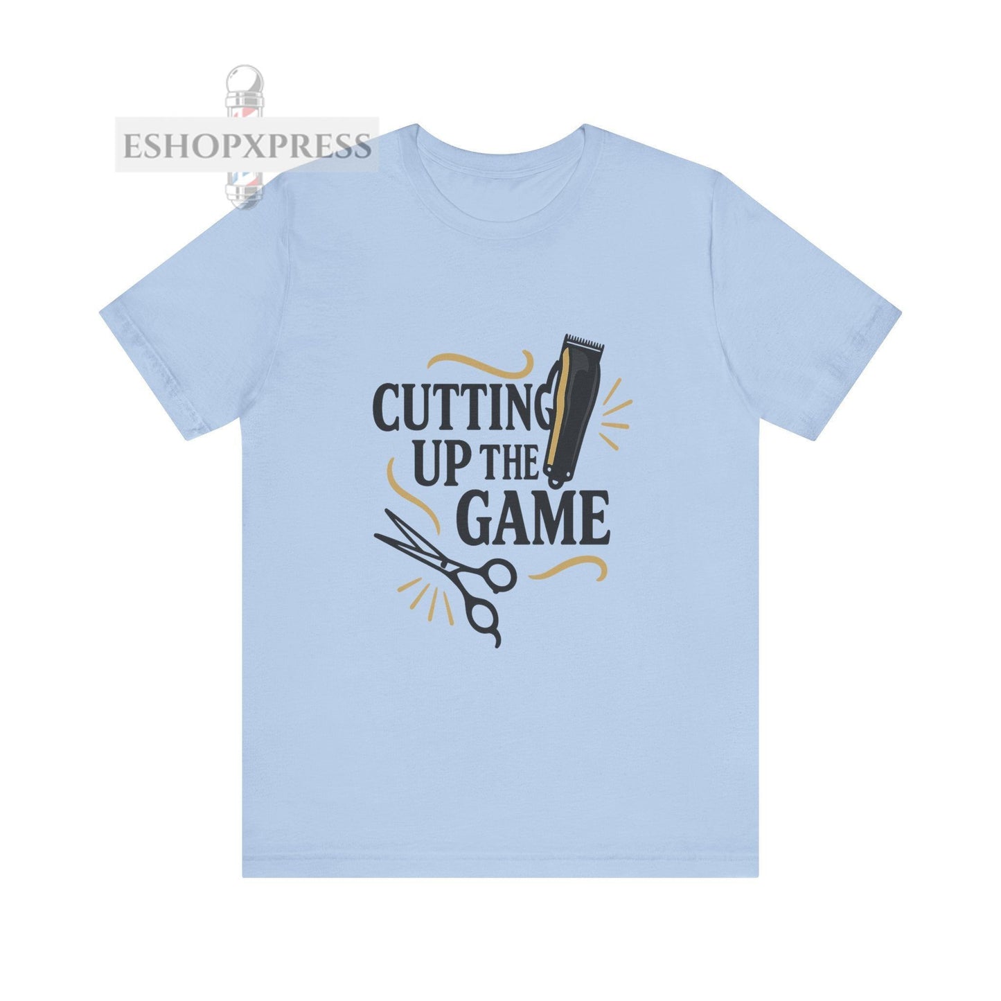 Cutting up the Game | Unisex Tee for Stylists & Barbers