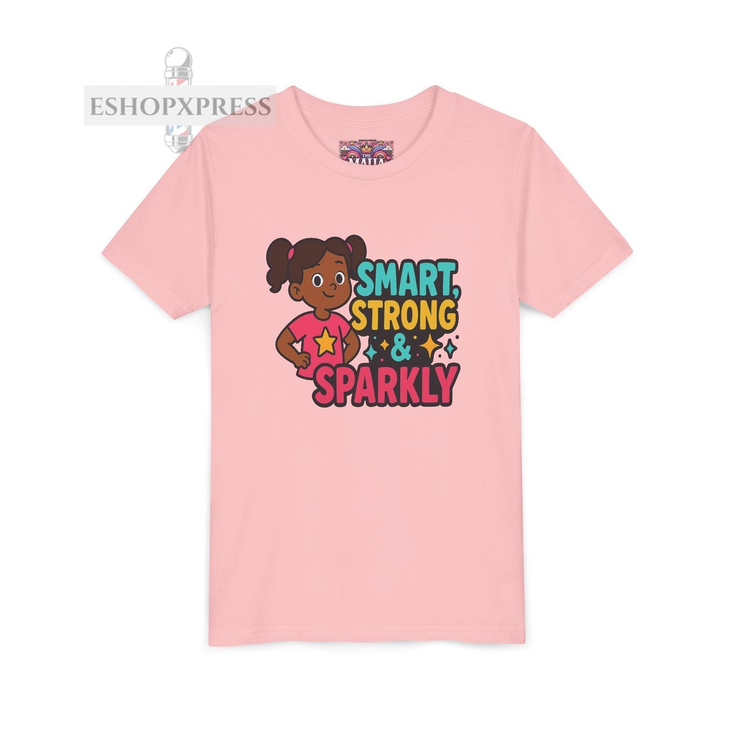 Smart Strong Sparkly -Youth Short Sleeve Tee