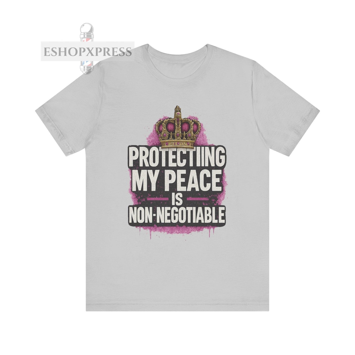 Protecting My Peace is Non-Negotiable | Empowerment Tee for Women Barbers and Stylists