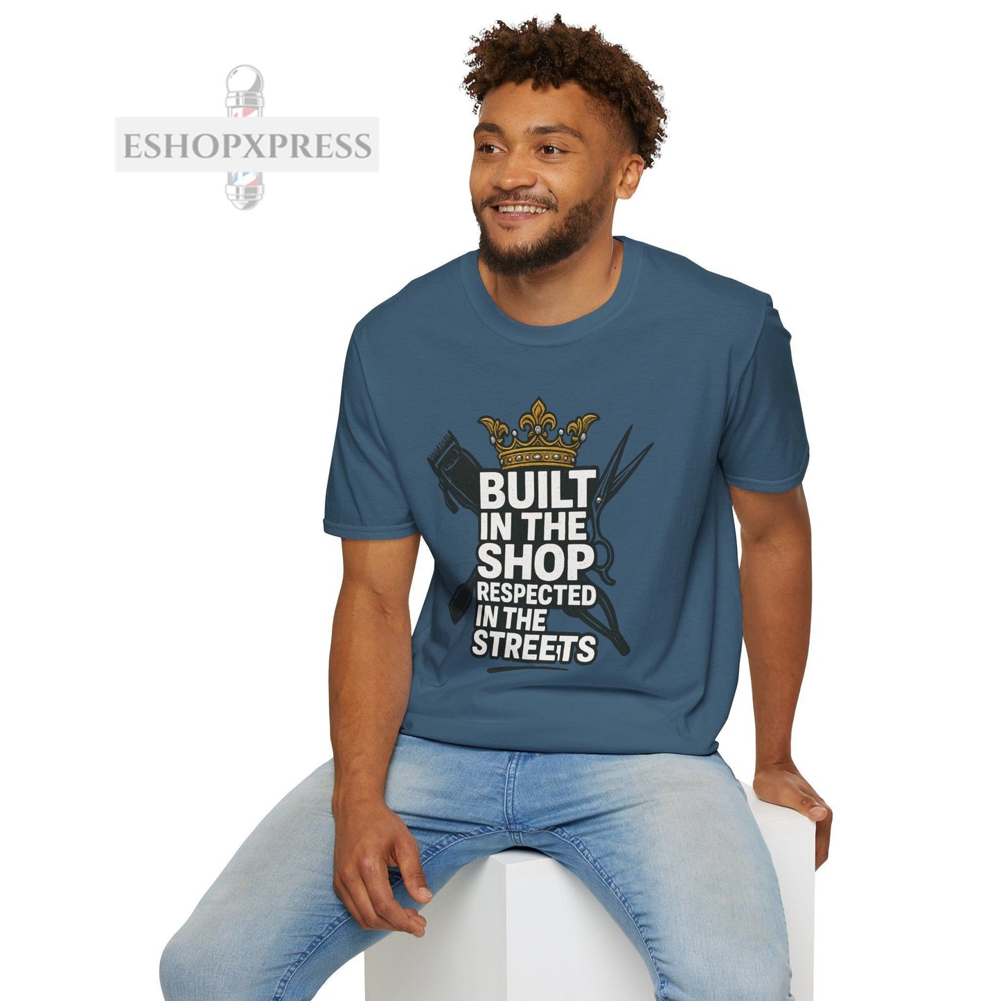 Built in the Shop, Respected in the Streets T-Shirt