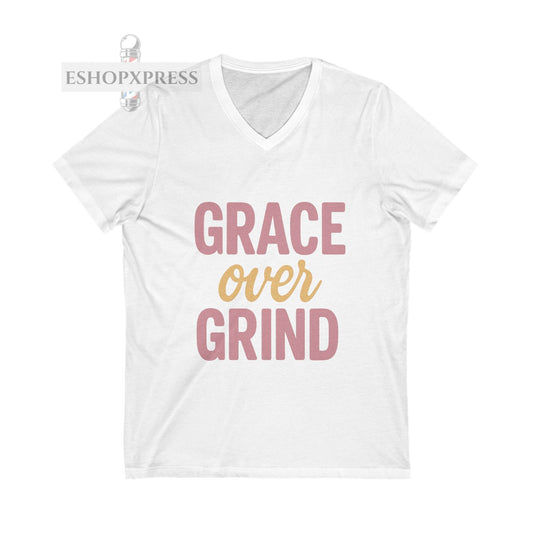 Grace over Grind - V-Neck Tee
