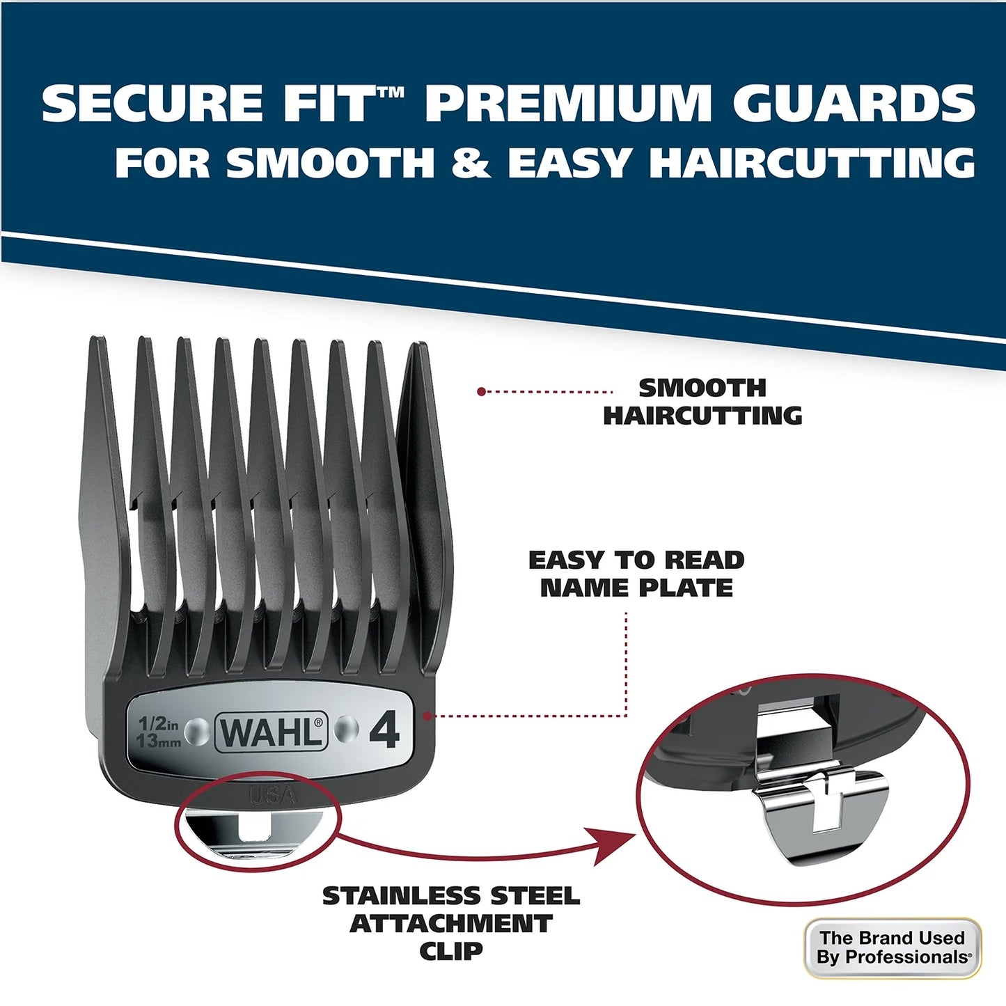 Premier Series 22 Piece Multi-Cut Corded Hair Clipper for Men or Woman, 79482