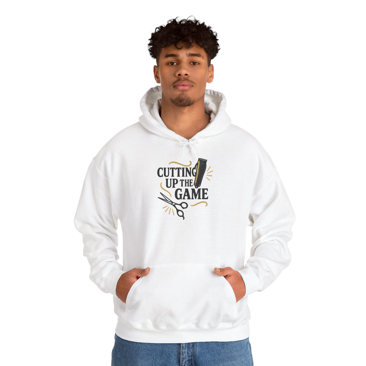 Cutting up the Game | Unisex Hoodie for Stylists & Barbers