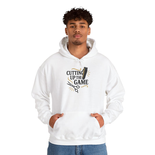 Cutting up the Game | Unisex Hoodie for Stylists & Barbers