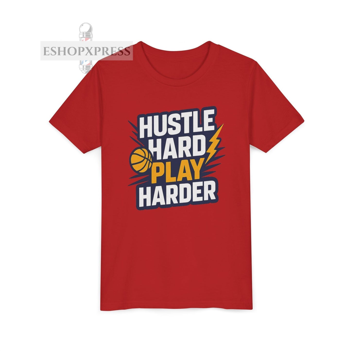 Hustle Hard Play Harder 2 - Youth Short Sleeve Tee