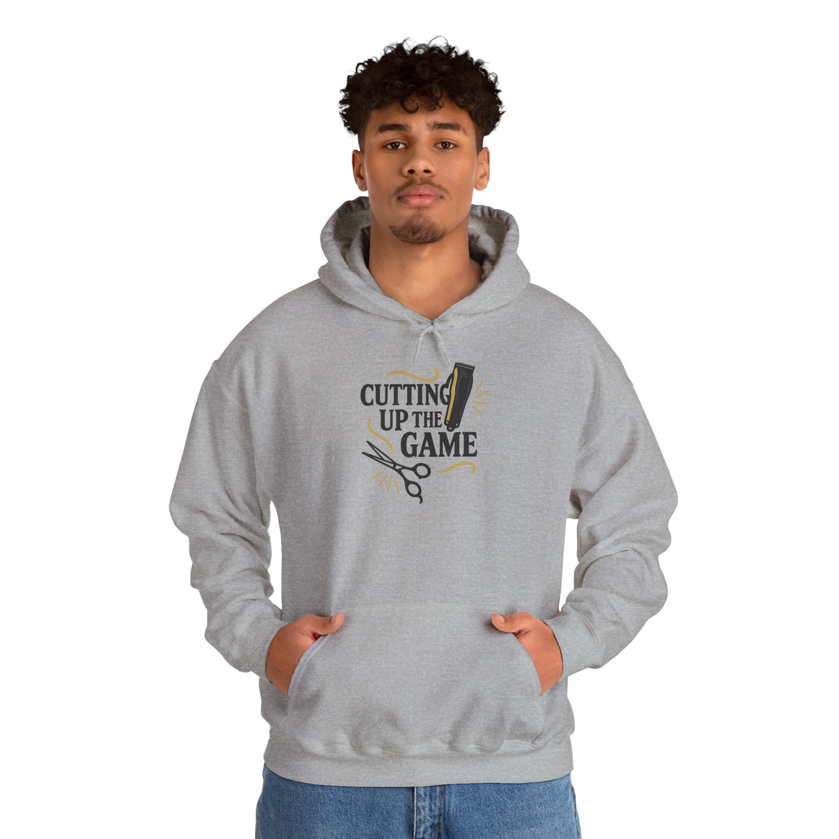 Cutting up the Game | Unisex Hoodie for Stylists & Barbers