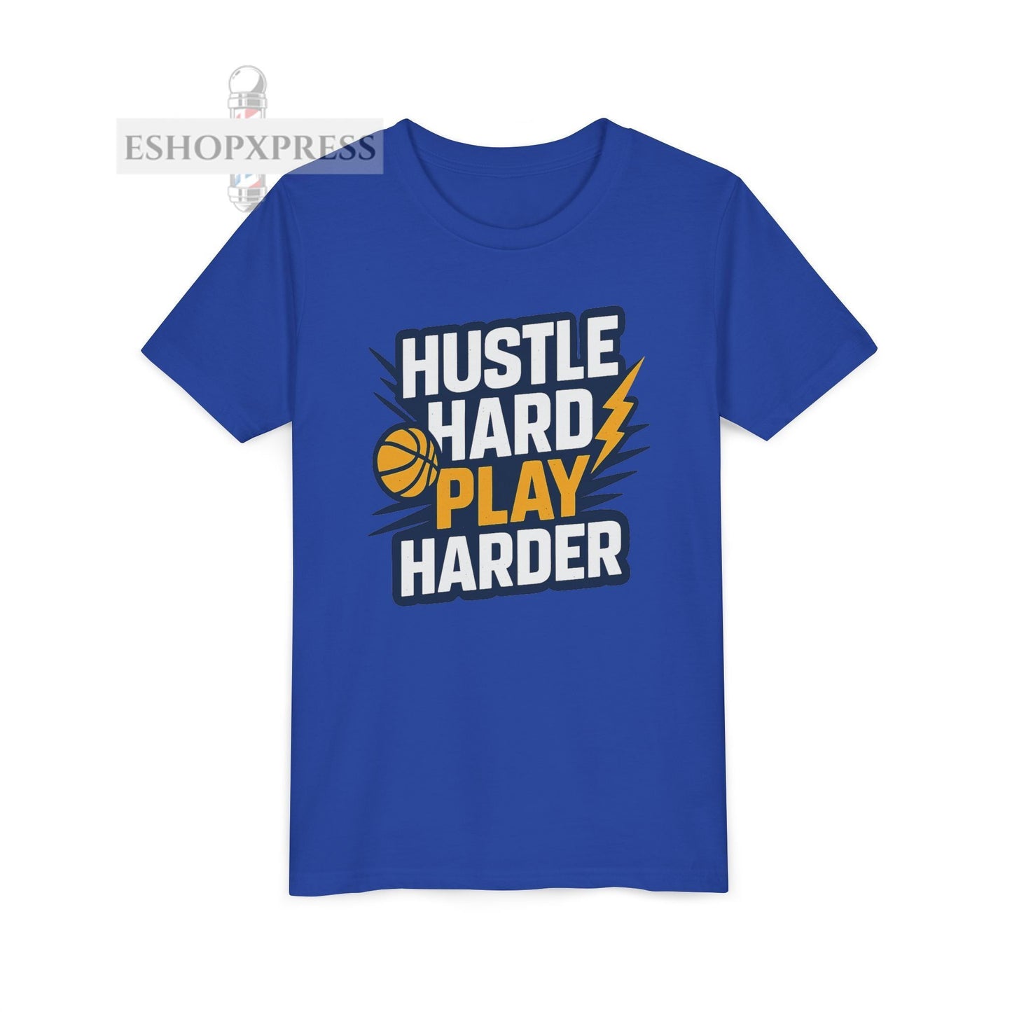 Hustle Hard Play Harder 2 - Youth Short Sleeve Tee