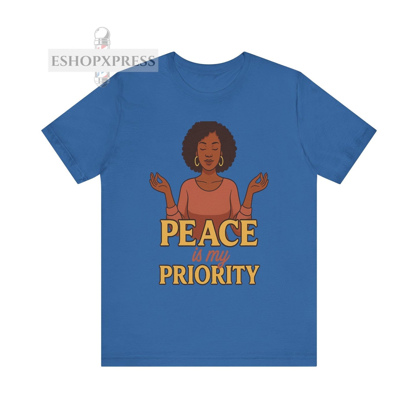 Peace is My Priority - Crew Neck Tee