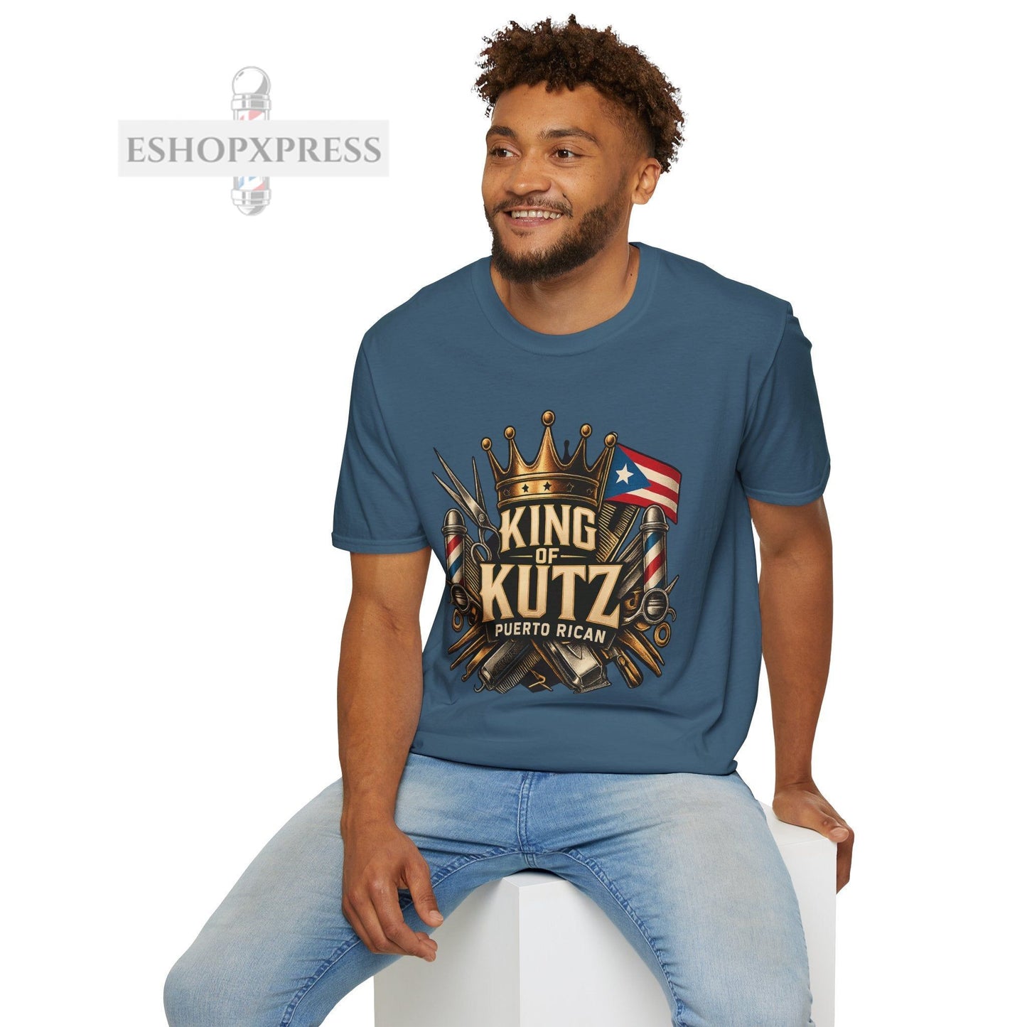 King of Kutz T-Shirt – Puerto Rican Edition
