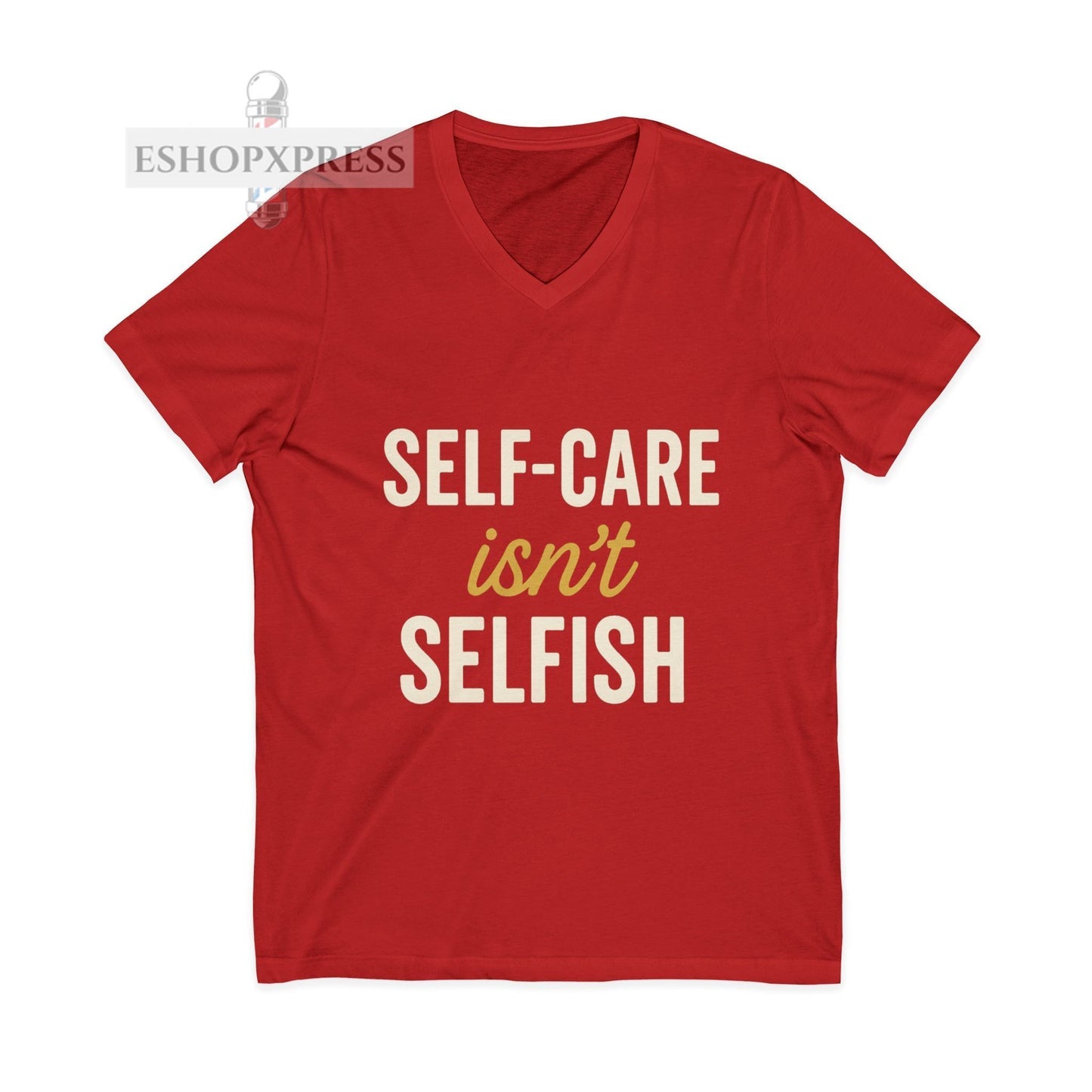 Self-Care Message in Bold Typography