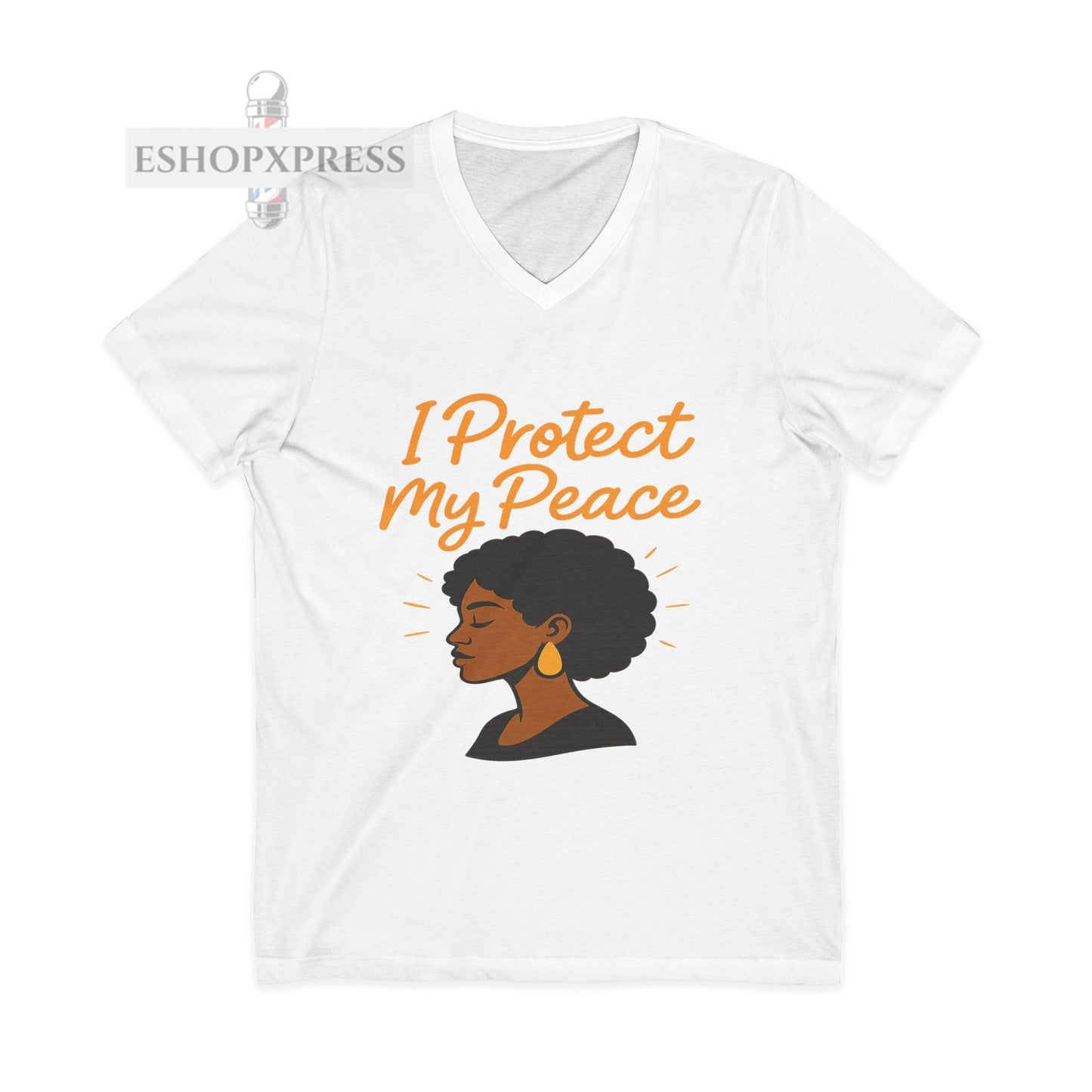 Copy of I Protect My Peace - V-Neck Tee