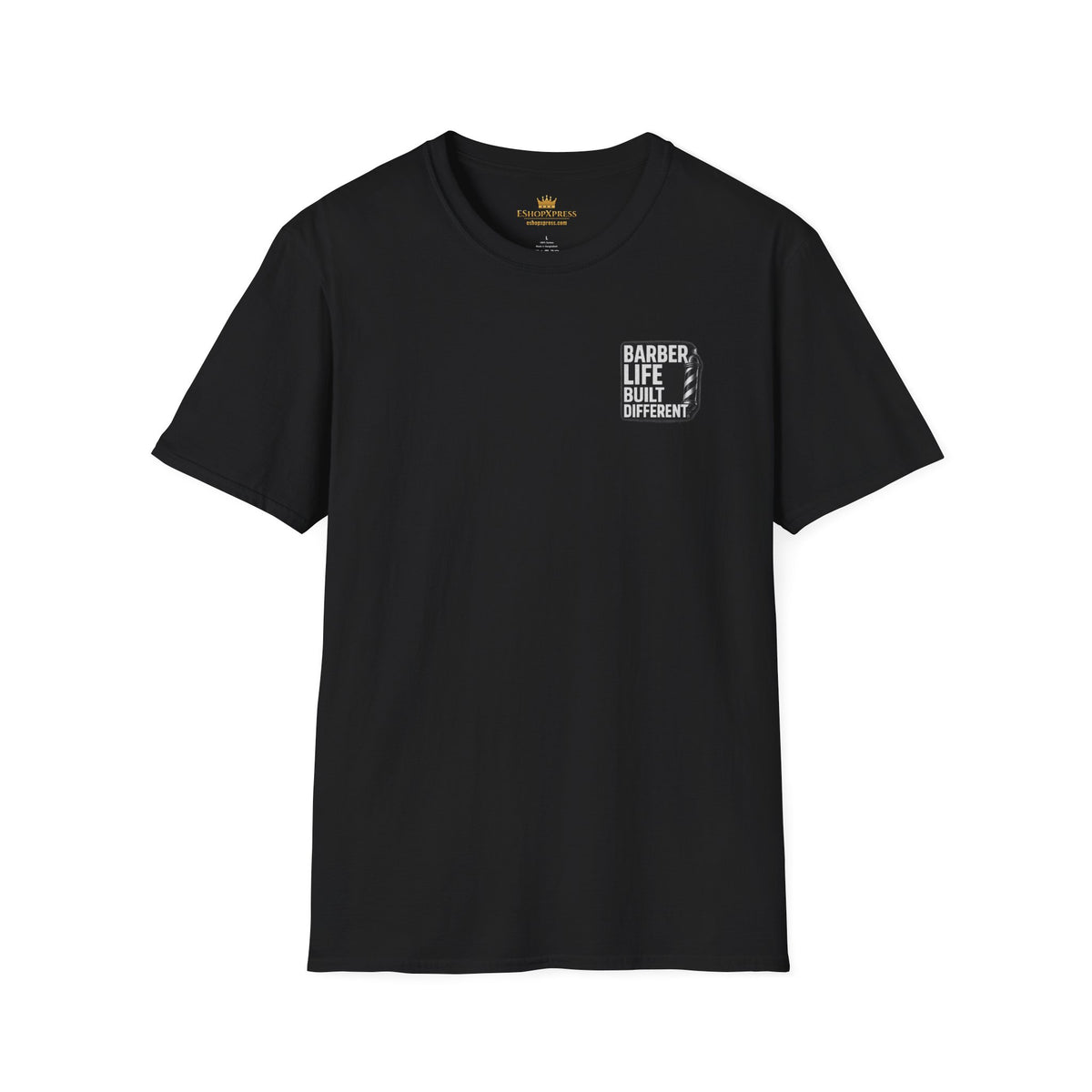 Barber Life Built Different – Front & Back Print