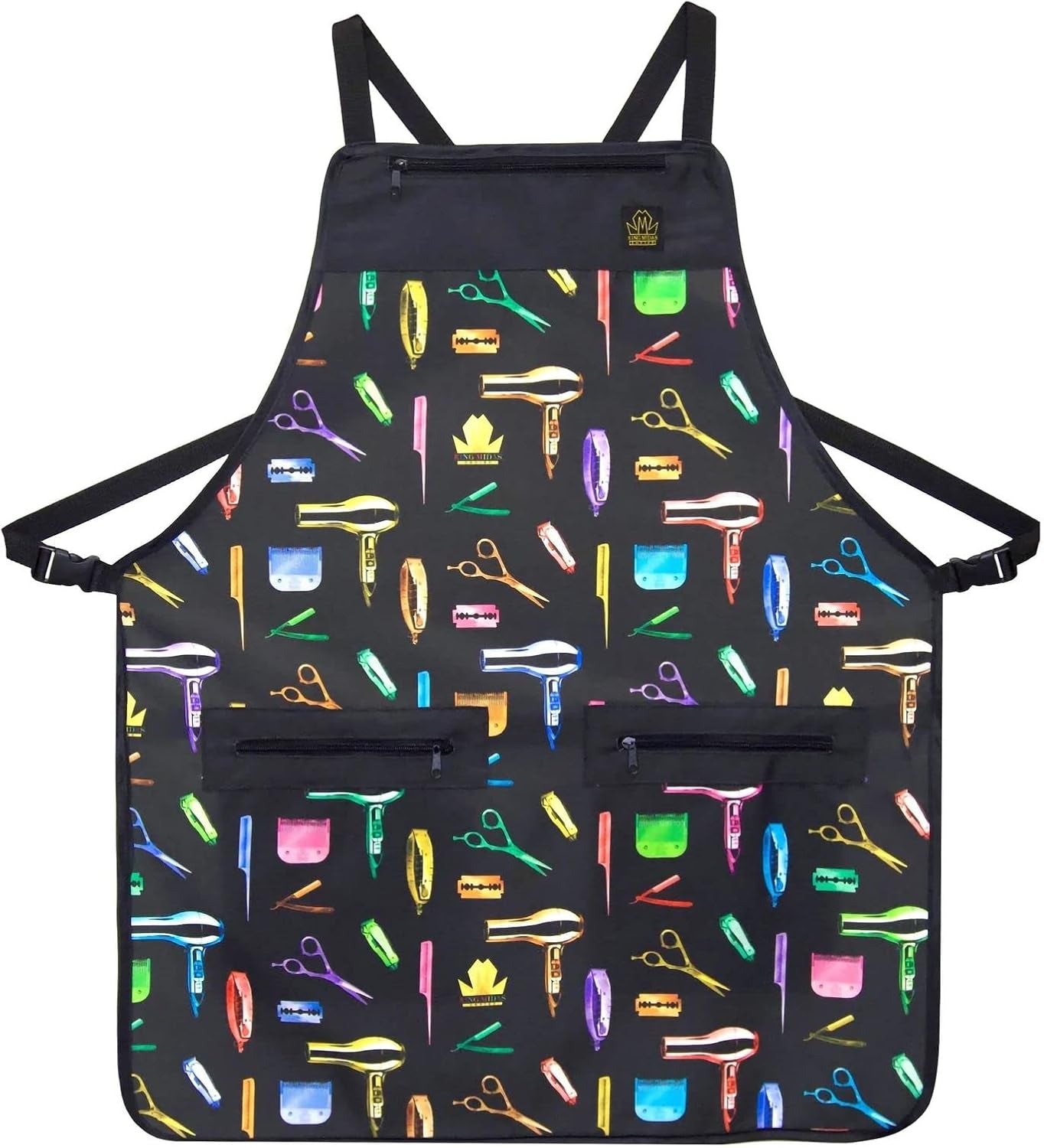 King Midas Unisex Hair Stylist Apron - Aprons Unisex for Hair Cutting and Hair Styling