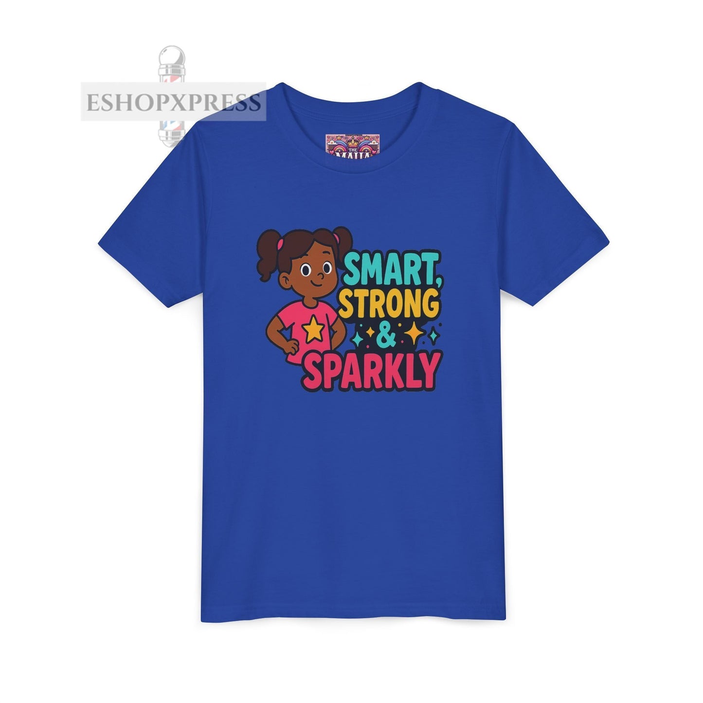 Smart Strong Sparkly -Youth Short Sleeve Tee