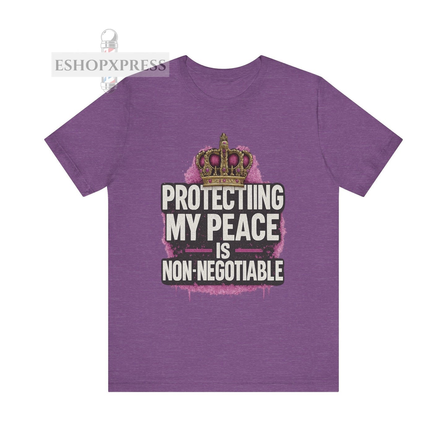 Protecting My Peace is Non-Negotiable | Empowerment Tee for Women Barbers and Stylists