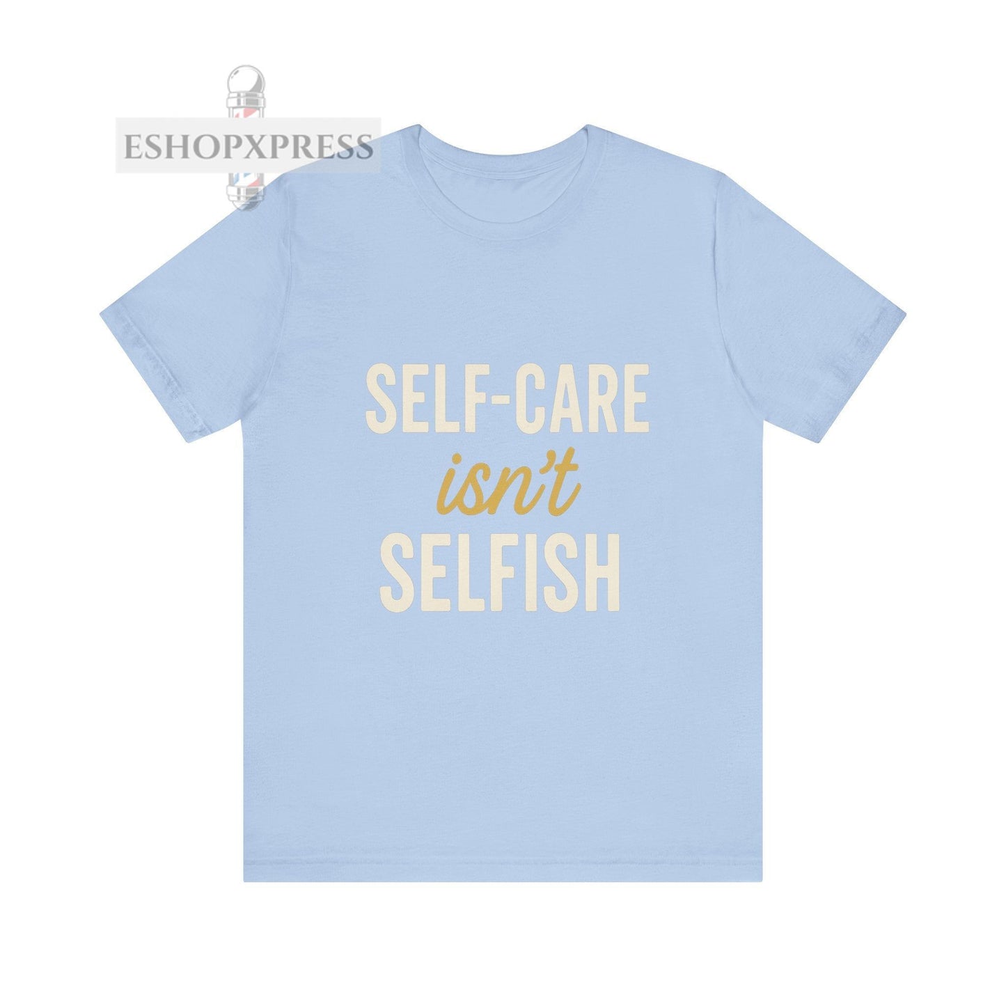 Self-Care Message in Bold Typography