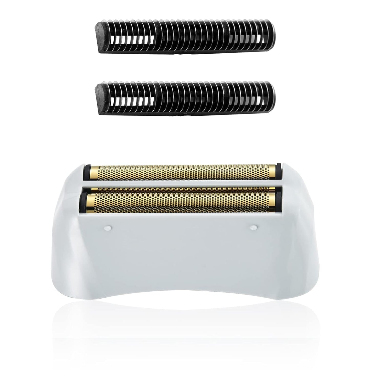 2 Pack Pro Shaver Replacement Foil and Cutters Compatible with Andis 17150(TS-1)/17155/17200 Shaver Profoil Lithium Replacement" Golden