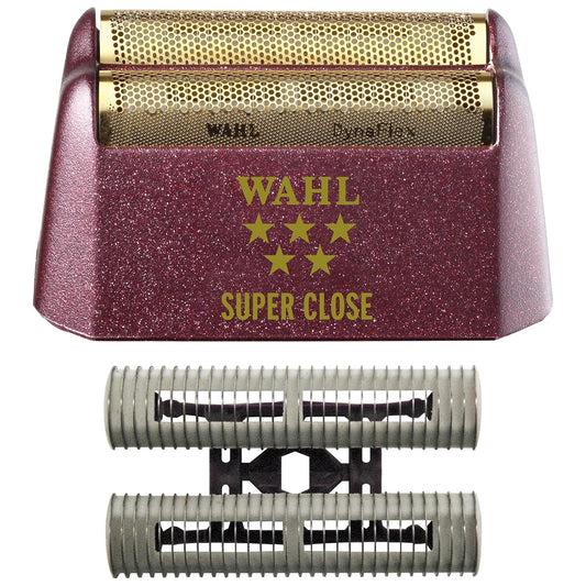 Wahl Professional 5 Star Shaver Replacement Foil Cutter Bar Assembly Gold Super Close Shaving