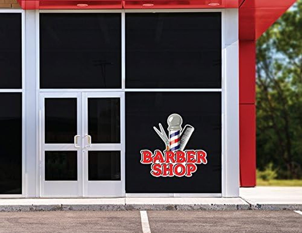 Barber Shop 12" Concession Decal Sign Cart Trailer Stand Sticker Equipment